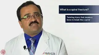What is a spiral fracture?