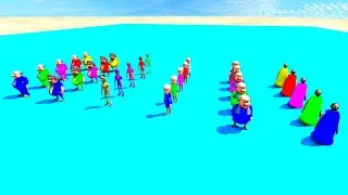 Motu Patlu, Jhatka, Don, Chingham Sir and Granny Team Impossible Parkour Racing Challenge In GTA 5