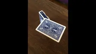339# Balance Card Amazing Optical Illusion (Calen Morelli)