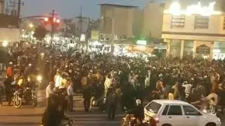 Large protests in Ilam Iran