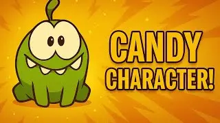 How to Draw Om Nom | Cute & Easy Drawing Tutorial 🍬🎨