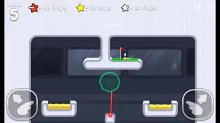 Flappy Golf 2 - Shield Land Hole 5 (8 Flaps)