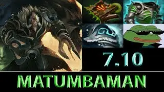 MATUMBAMAN [Lycan] Less Base Damage For What ► Dota 2 7.10