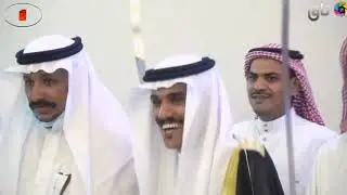 كلمات وأداء الشاعر عبدالرحمن ابن عراق في زواج الأستاذ عبدالله ابن علي الـزهـرانـي