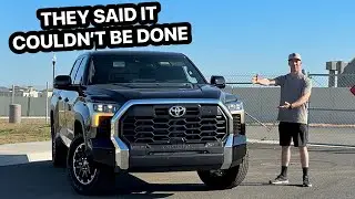 OEM Projector Headlight Install On The Tundra!!