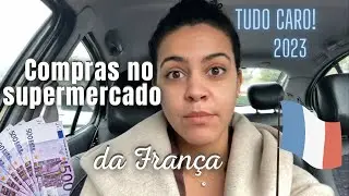 O que compro com 50 euros no supermercado na França 🇫🇷 2023 Inflação e preços altos