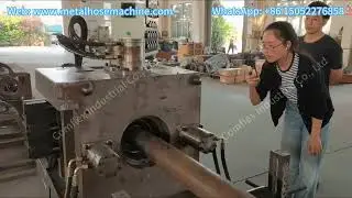 YKCX 150E Hydro Forming Bellow Making Machine Online Inspection and Training with our customers
