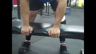 Bench Squeezes: A Simple but Effective Grip Exercise