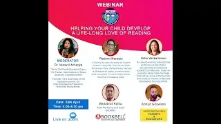WEBINAR - 3 #ECDF #HELPING YOUR CHILD DEVELOP A LIFE-LONG LOVE OF READING #25.04.2020