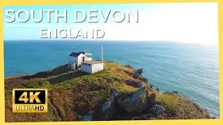 England - South Devon 4k Video with relaxing music | Discover the nature of South Devon