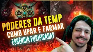 COMO UPAR OS PODERES DA TEMPORADA E FARMAR ESSENCIA PURIFICADA - DIABLO 4