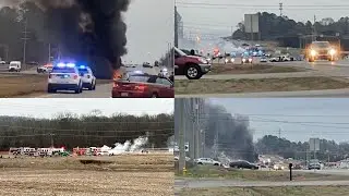 No survivors in Harvest helicopter crash, Burwell Road shutdown