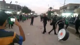 ملة حسين المالكي في مواكب الزعفرانة