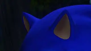 Sonic Prime: Sonic moving his ears xD