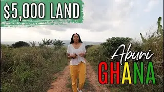 $5,000 LAND IN GHANA, ABURI | LOOKING FOR LAND IN GHANA TO BUILD MY DREAM HOUSE | EP.3