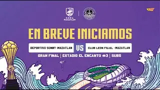 DEPORTIVO SONNY-MAZATLAN 🆚 CLUB LEON-MAZATLAN | Final Sub5 (2020-2021)