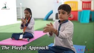 Tiny yogis in action! 🧘&zwj;♀️✨