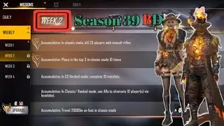 Week 2 Mission in Free Fire | How to complete Season 39 Week 2 Mission in FF | WITH CHAPTERS |