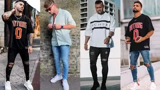 Super Skinny Jeans 👖 For Guys 2022 | Best Slim Fit Jeans Outfit Ideas For Men 2022 | @ZHFashion