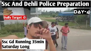Ssc And Dehli Police Preparation ll Ssc Gd Running Daily 35minn Long 🎯