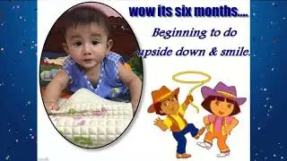 Baby boy first birthday slideshow