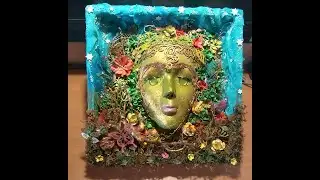 Mother earth YouTube hop # Altered Mask