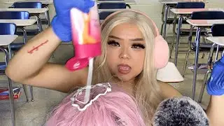 ASMR Bully In Class Puts Nair In Your Hair #prank
