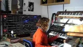 Analogue Korg Minipops work with analogue Seqenzer from GRP A 8 Synthesizer