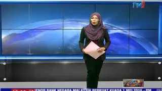 DATUK MUHAMMAD IBRAHIM DILANTIK SEBAGAI GABENOR BANK NEGARA MALAYSIA YANG BAHARU [27 APRIL 2016]