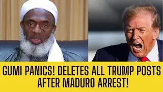 GUMI BEGS TRUMP! Deletes All ANTI-TRUMP Posts After Maduro ARREST!