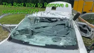 Derby car build, Episode 6, Removing rear windshield and moving battery