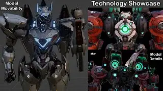 Mecha BREAK - Game Technology Showcase: Movability, Models, Before & After Comparison, and MORE!