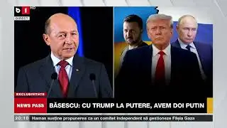 TRAIAN BĂSESCU: „TRUMP ARE O POLITICĂ PRO-RUSEASCĂ ÎN UCRAINA. REZULTATUL: CAPITULAREA UCRAINEI.”