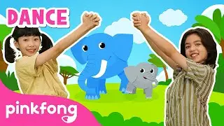 Dance with Elephants! | Dance Along | Kids' Rhymes | Let's Dance Together! | Pinkfong Songs
