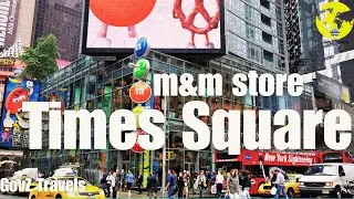 M & M'S WORLD | TIMES SQUARE 4K | MANHATTAN 4K