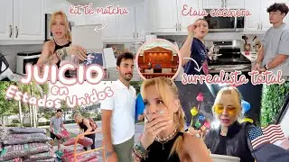 🇺🇸 Así ha sido nuestro PRIMER JUICIO en ESTADOS UNIDOS 😱 MUY SURREALISTA 😅 Nuestra vida en USA VLOG