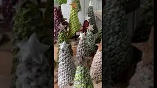 Knitted Christmas Trees