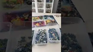 Hopefully this is a better system #disney #puzzle #ravensburgerpuzzle #40320puzzle #disneypuzzle