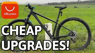 5 CHEAP AliExpress Mountain Bike Upgrades!