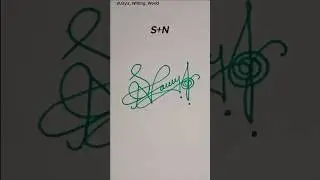 How to sign the letter SN💜🚩