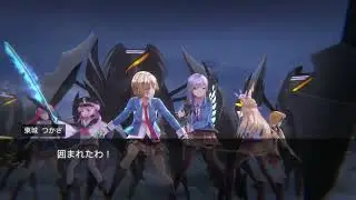映画シーン有【5章後編 デスウォッチャー レクタス ウォール シニスター ウォール トールハンマー 第一形態 】 ヘブンバーンズレッド