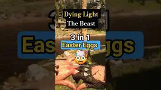 Dying Light The Beast - 3 in 1 Easter Eggs! 🤯👍 #dyinglightthebeast #gaming #shorts