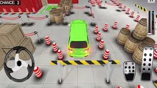 Parking Car Game Part 3 : Prado Driving Simulator - Impossible Parking Challenges:Android gameplay