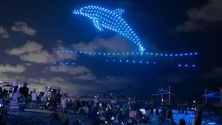 Pompano Beach Drone Light Show 2023 | Firefly Drone Shows