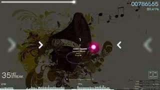 osu!lazer 2021.623.0 messing around in Ubuntu
