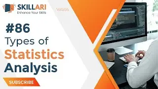#86 - Types of Statistics Analysis | What Is Statistics Analysis | Become Master In Data Science