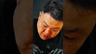 Squid game ASMR scraping sound of a needle carving 