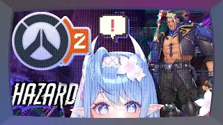OVERWATCH 2 trying out new tank HAZARD! purple burglar alarm (guerilla) - Sagisawa Ria 【NOA】