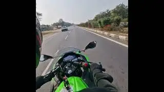 Kawasaki Ninja 300 Hyper Ride on Highway 🚀