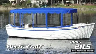 2005 ELECTRACRAFT 21LS - used electric boat for sale